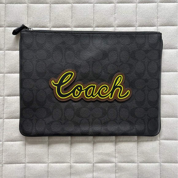 Coach Black Tablet Case